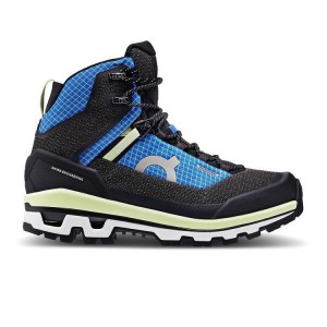 Botas Trekking On Cloud Cloudalpine Waterproof Mujer Negras Azules | EC_ON1169