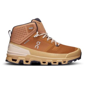 Botas Trekking On Cloud Cloudrock 2 Waterproof Hombre Marrones | EC_ON8538