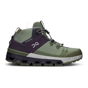 Botas Trekking On Cloud Cloudtrax Mujer Verde | EC_ON8581