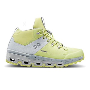 Botas Trekking On Cloud Cloudtrax Waterproof Mujer Amarillo | EC_ON8154