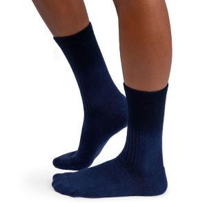 Calcetines On Cloud All-Day Hombre Azul Marino | EC_ON8514