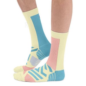 Calcetines On Cloud Performance High Hombre Amarillo | EC_ON8867
