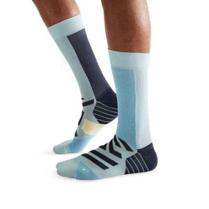 Calcetines On Cloud Performance High Hombre Azules | EC_ON8400