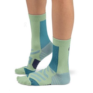 Calcetines On Cloud Performance High Hombre Verde | EC_ON8564