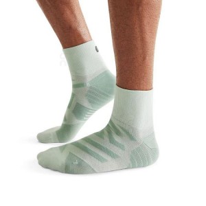 Calcetines On Cloud Performance Mid Hombre Verde | EC_ON8603
