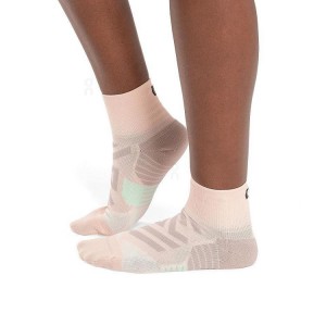 Calcetines On Cloud Performance Mid Mujer Rosas | EC_ON8508