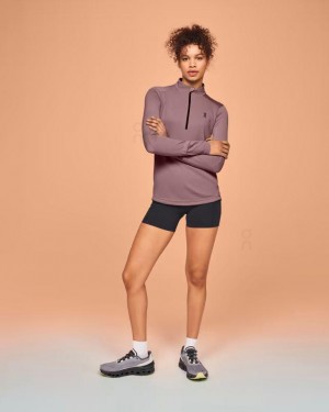Camiseta On Cloud Climate Mujer Marrones | EC_ON8511