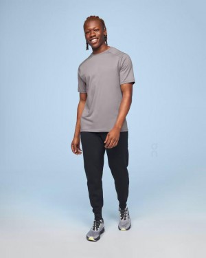 Camiseta On Cloud Focus-T Hombre Gris | EC_ON8441