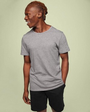 Camiseta On Cloud On-T Hombre Gris | EC_ON8568