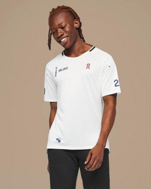 Camiseta On Cloud Penn Relays T Hombre Blancas | EC_ON8232