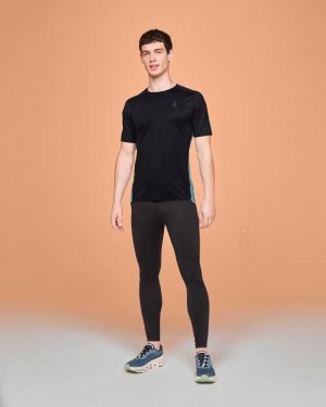 Camiseta On Cloud Performance-T Hombre Negras | EC_ON8996