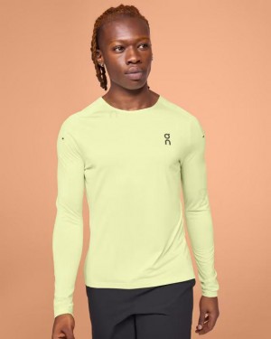 Camiseta On Cloud Performance Long-T Hombre Amarillo | EC_ON8374