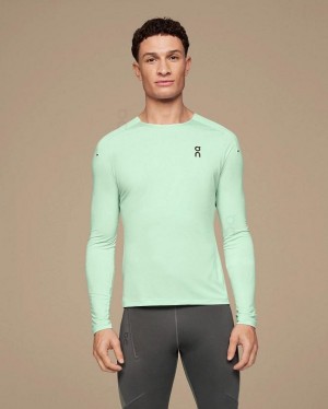 Camiseta On Cloud Performance Long-T Hombre Turquesa | EC_ON8929