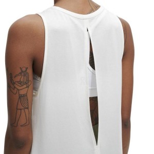 Camiseta sin Manga On Cloud Active Mujer Blancas | EC_ON9001