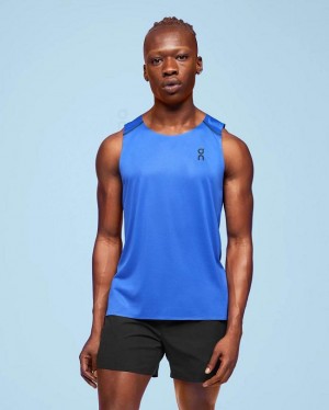 Camiseta sin Manga On Cloud Tank-T Hombre Azul Real | EC_ON9085