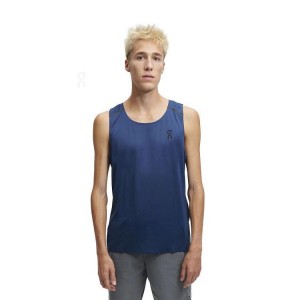 Camiseta sin Manga On Cloud Tank-T Hombre Azul Marino | EC_ON8021