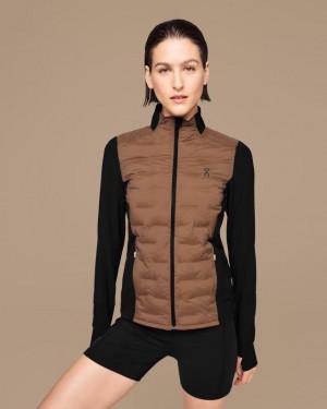 Chompas On Cloud Climate Mujer Marrones Negras | EC_ON8704