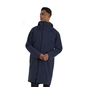 Chompas On Cloud Parka Hombre Azul Marino | EC_ON8194