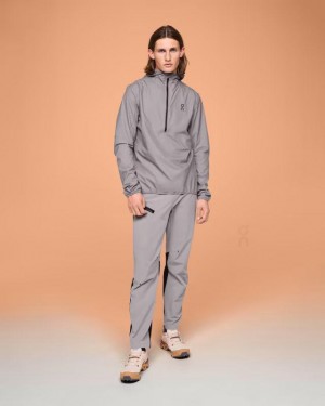 Chompas On Cloud Waterproof Anorak Hombre Gris | EC_ON8440