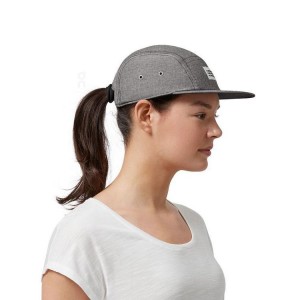 Gorras On Cloud 5 Panel Mujer Gris | EC_ON9069