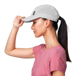 Gorras On Cloud Lightweight Mujer Gris Claro | EC_ON9105