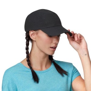 Gorras On Cloud Lightweight Mujer Negras | EC_ON8943
