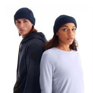 Gorro On Cloud Studio Mujer Azul Marino | EC_ON9135