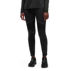 Mallas Running On Cloud Long Lumos Mujer Negras | EC_ON8376