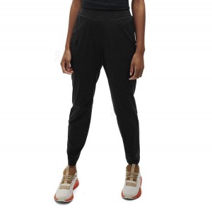 Pantalones On Cloud Lightweight Mujer Negras | EC_ON8709