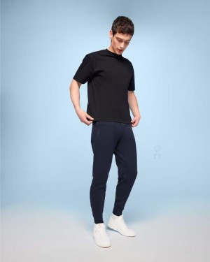 Pantalones On Cloud Sweat Hombre Azul Marino | EC_ON8229