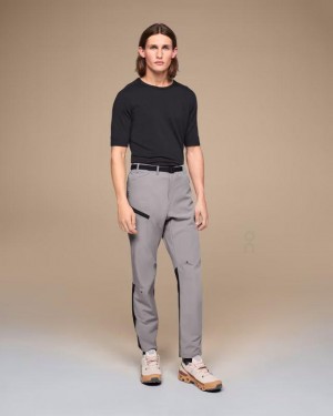 Pantalones On Cloud Trek Hombre Gris | EC_ON8724
