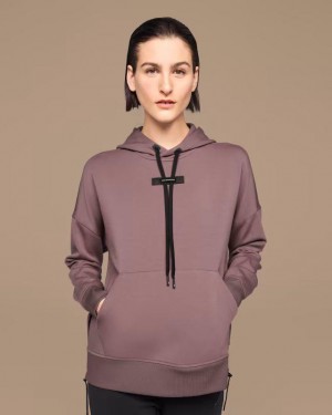 Sudadera On Cloud Mujer Marrones | EC_ON8286