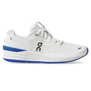 Tenis On Cloud THE ROGER Pro Mujer Blancas Azules | EC_ON8847