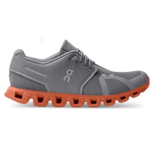 Zapatillas On Cloud Cloud 5 Hombre Gris Naranjas | EC_ON8178