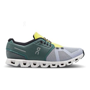 Zapatillas On Cloud Cloud 5 Hombre Verde Gris | EC_ON8993