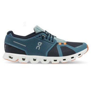 Zapatillas On Cloud Cloud 5 Push Hombre Azules | EC_ON8160
