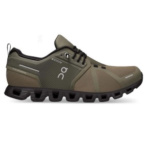 Zapatillas On Cloud Cloud 5 Waterproof Hombre Verde Oliva | EC_ON8474