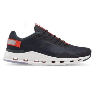 Zapatillas On Cloud Cloudnova Form Hombre Negras Rojas | EC_ON9051