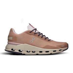 Zapatillas On Cloud Cloudnova Form Mujer Marrones | EC_ON9045
