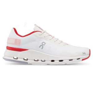 Zapatillas On Cloud Cloudnova Form Mujer Blancas Rojas | EC_ON8619