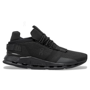 Zapatillas On Cloud Cloudnova Hombre Negras | EC_ON1183