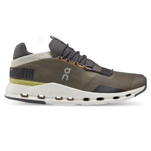 Zapatillas On Cloud Cloudnova Hombre Verde Oliva | EC_ON8596
