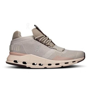 Zapatillas On Cloud Cloudnova Mujer Beige | EC_ON9029