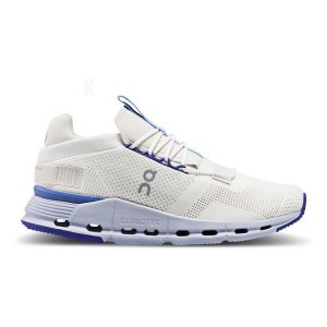 Zapatillas On Cloud Cloudnova Mujer Blancas Azules | EC_ON8282