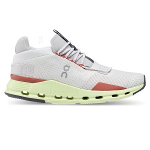 Zapatillas On Cloud Cloudnova Mujer Blancas Verde | EC_ON8752