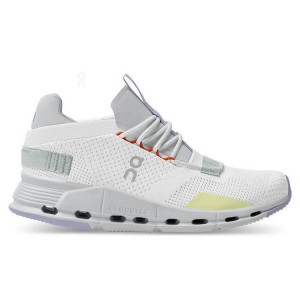 Zapatillas On Cloud Cloudnova Mujer Blancas Gris | EC_ON8384