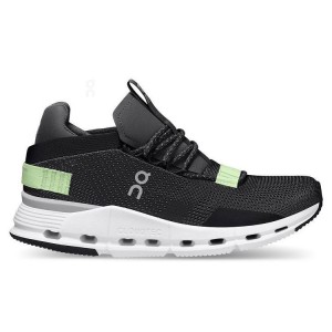 Zapatillas On Cloud Cloudnova Mujer Negras Verde | EC_ON8543