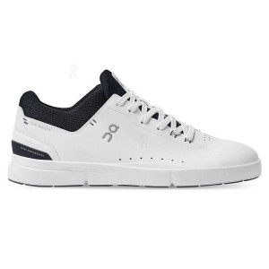 Zapatillas On Cloud THE ROGER Advantage Hombre Blancas Negras | EC_ON8497