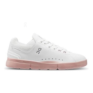 Zapatillas On Cloud THE ROGER Advantage Mujer Blancas Rosas | EC_ON8141
