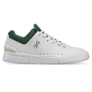 Zapatillas On Cloud THE ROGER Advantage Mujer Blancas Verde | EC_ON8213